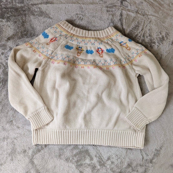 Hanna Andersson Hopscotch Cardigan Knit Hot Air Balloon Sweater - Picture 2 of 11